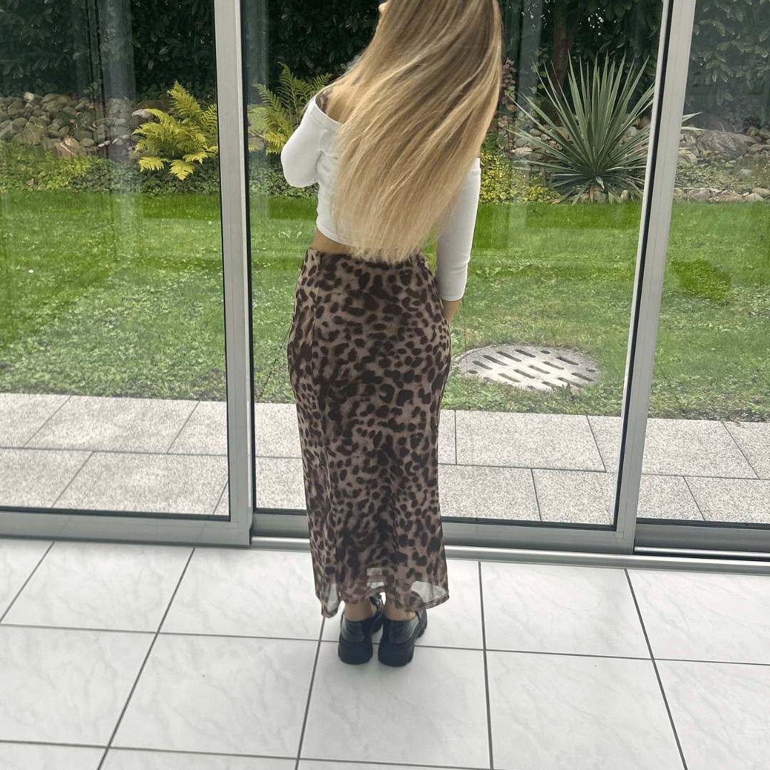 Skirt "Liora Noelle" - Midirock - The Femme Club