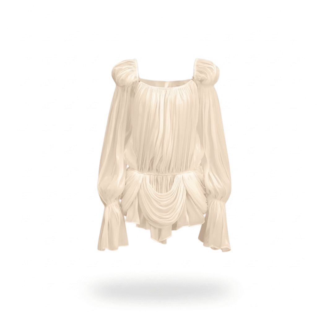 "Solea Couture" Romper - Luxuriöser Chiffon Playsuit - The Femme Club