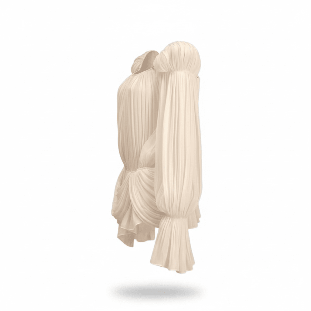 "Solea Couture" Romper - Luxuriöser Chiffon Playsuit - The Femme Club