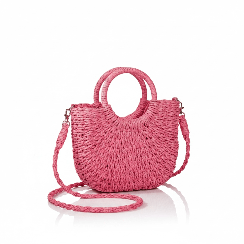 "Solmira" Halfmoon Tote - Strandtasche Damen - The Femme Club