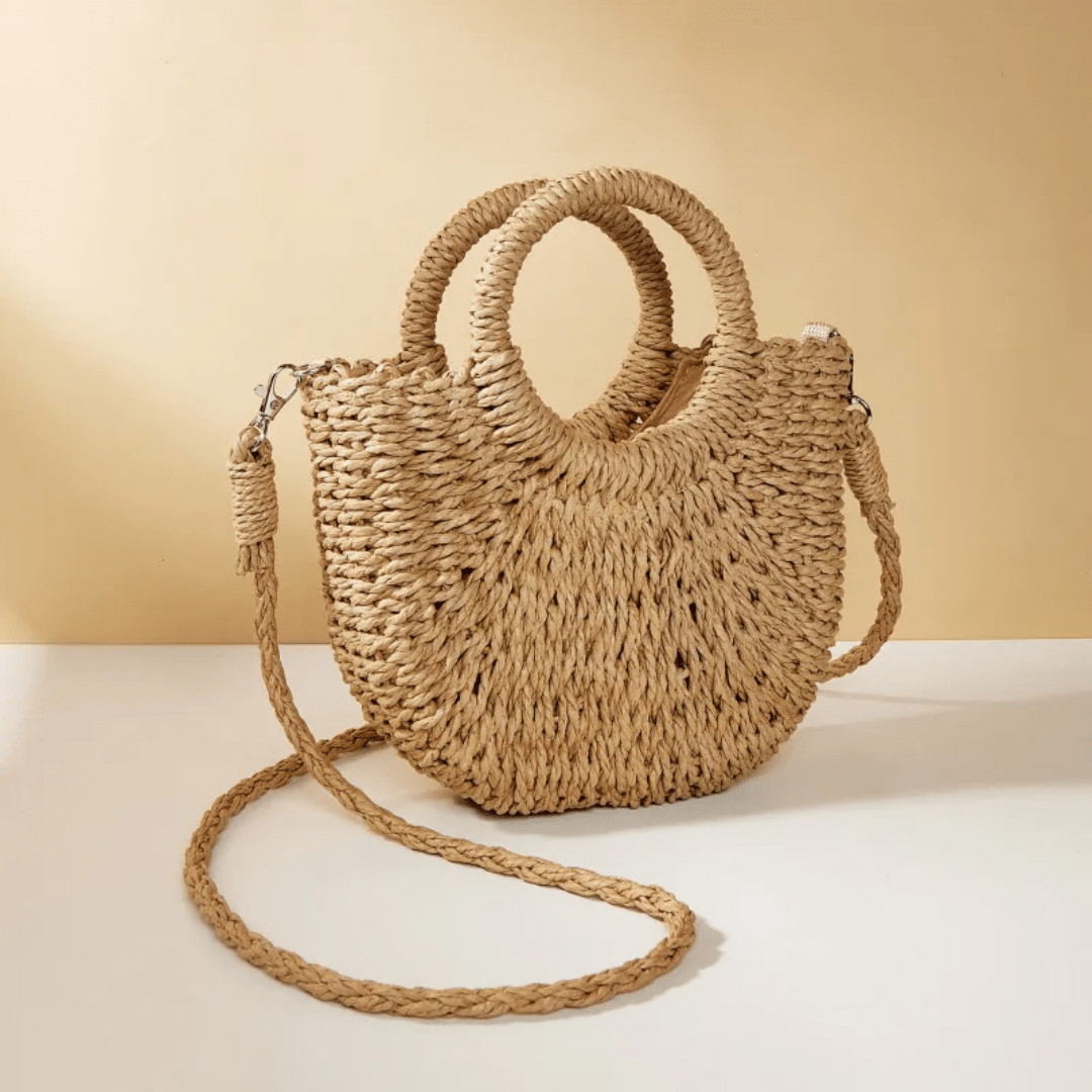 "Solmira" Halfmoon Tote - Strandtasche Damen - The Femme Club