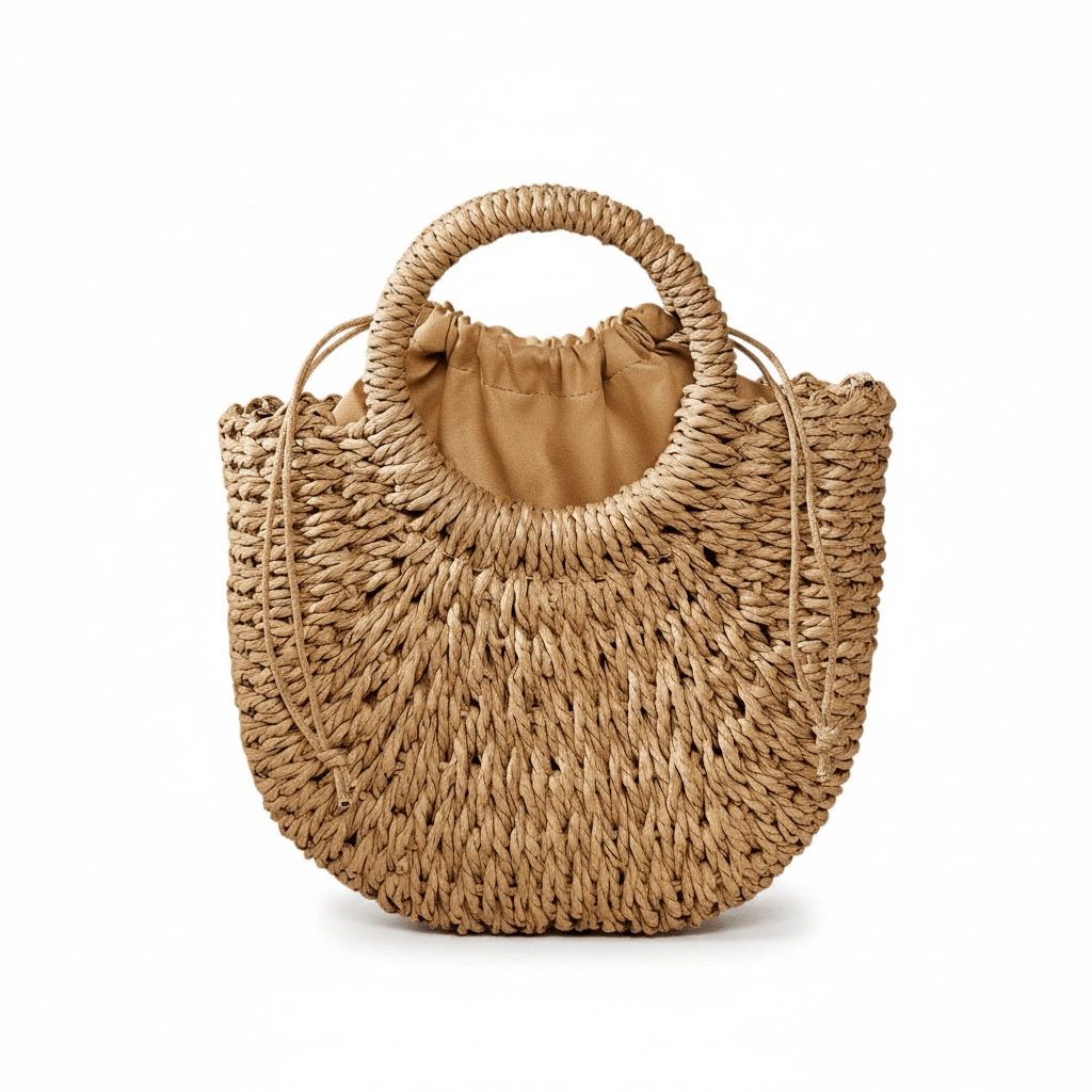 "Solmira" Halfmoon Tote - Strandtasche Damen - The Femme Club