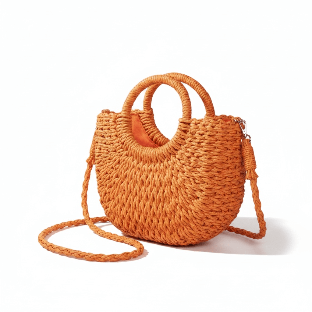 "Solmira" Halfmoon Tote - Strandtasche Damen - The Femme Club