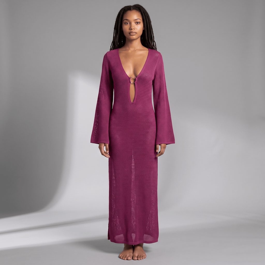 "Solvanta" Dress - Maxikleid - The Femme Club