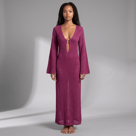 "Solvanta" Dress - Maxikleid - The Femme Club