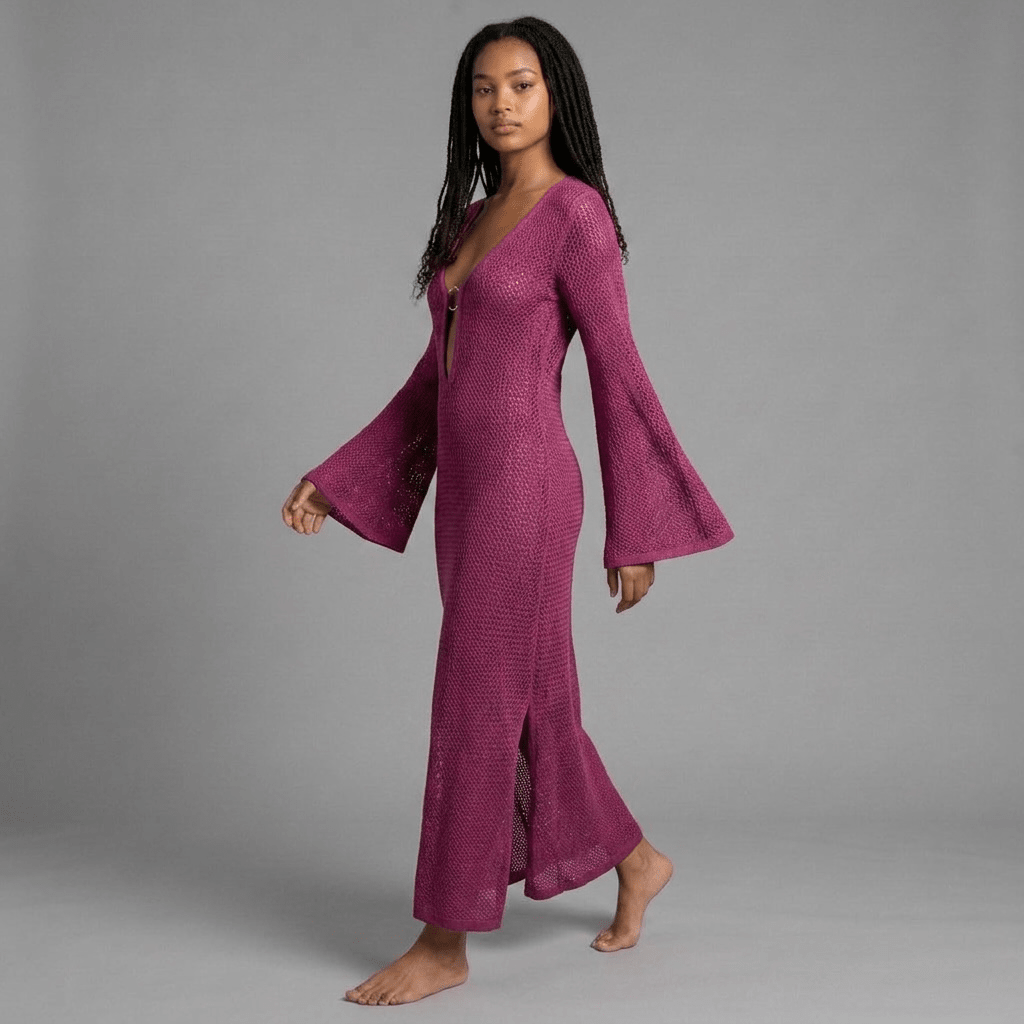 "Solvanta" Dress - Maxikleid - The Femme Club