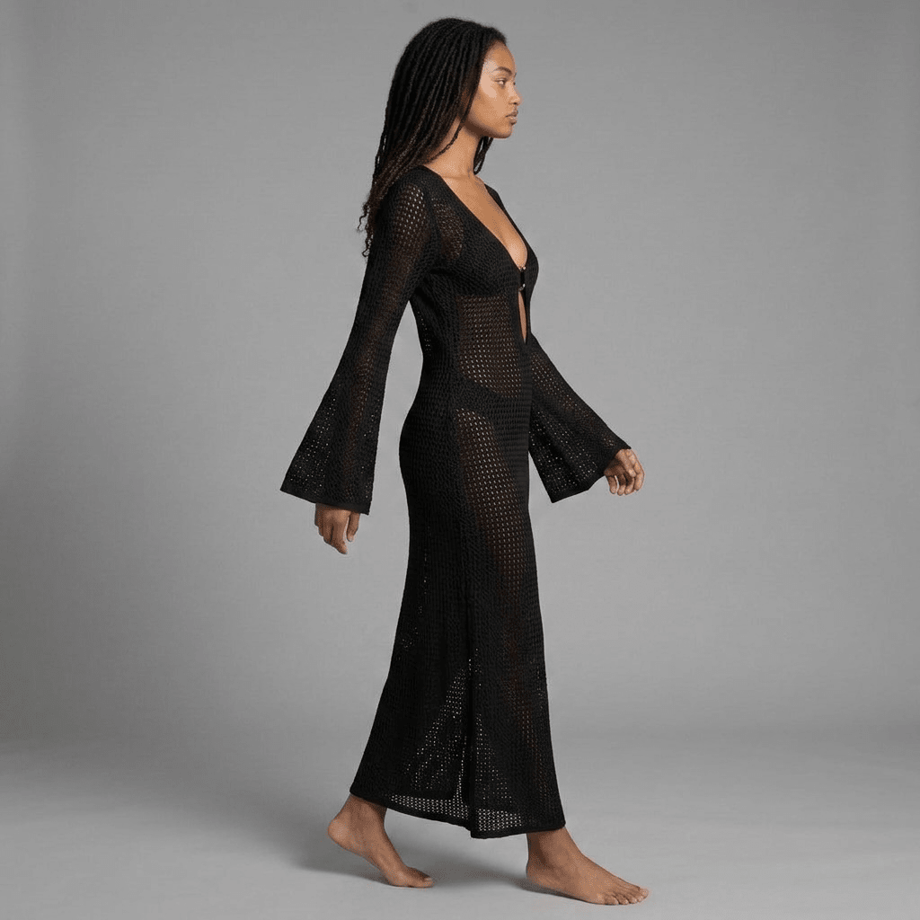 "Solvanta" Dress - Maxikleid - The Femme Club