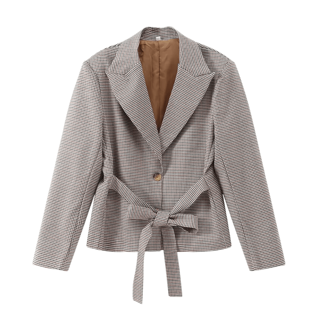 "The Femme Club" – Signature Structure Set - Blazer - Shorts Set Damen - The Femme Club