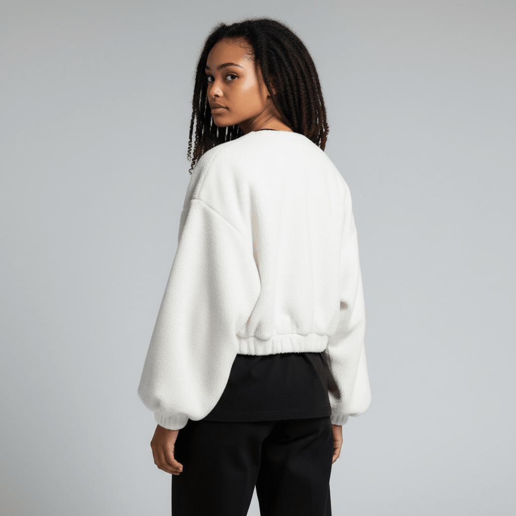 „Trendy“ Oversized Bomberjacke mit Reißverschluss - Damenjacke - The Femme Club