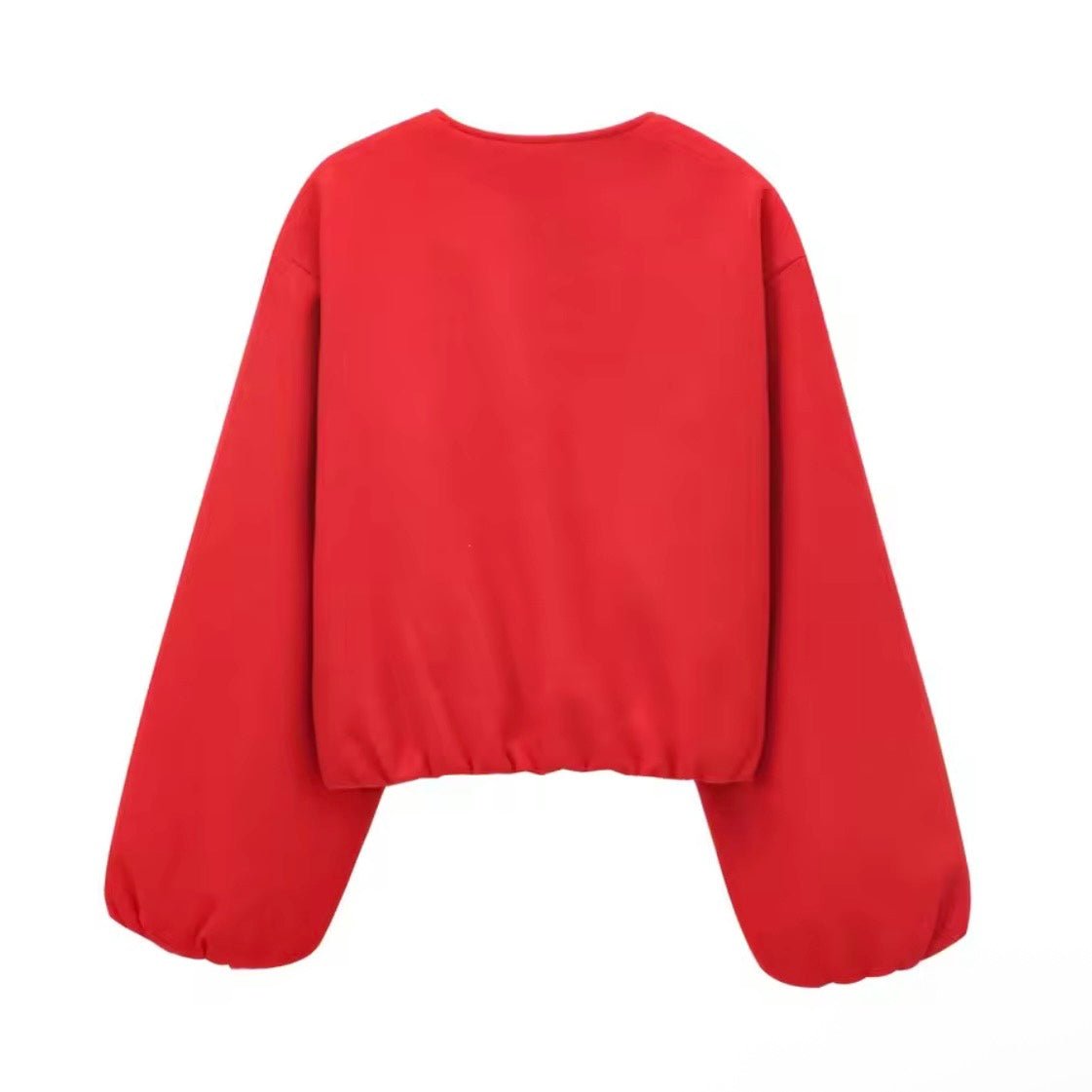 „Trendy“ Oversized Bomberjacke mit Reißverschluss - Damenjacke - The Femme Club