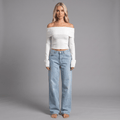 "Velurea" Off-Shoulder - Off-Shoulder Top - The Femme Club